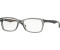 Ray-Ban RX5228 5546 (grey transparent/blue on green-brown)