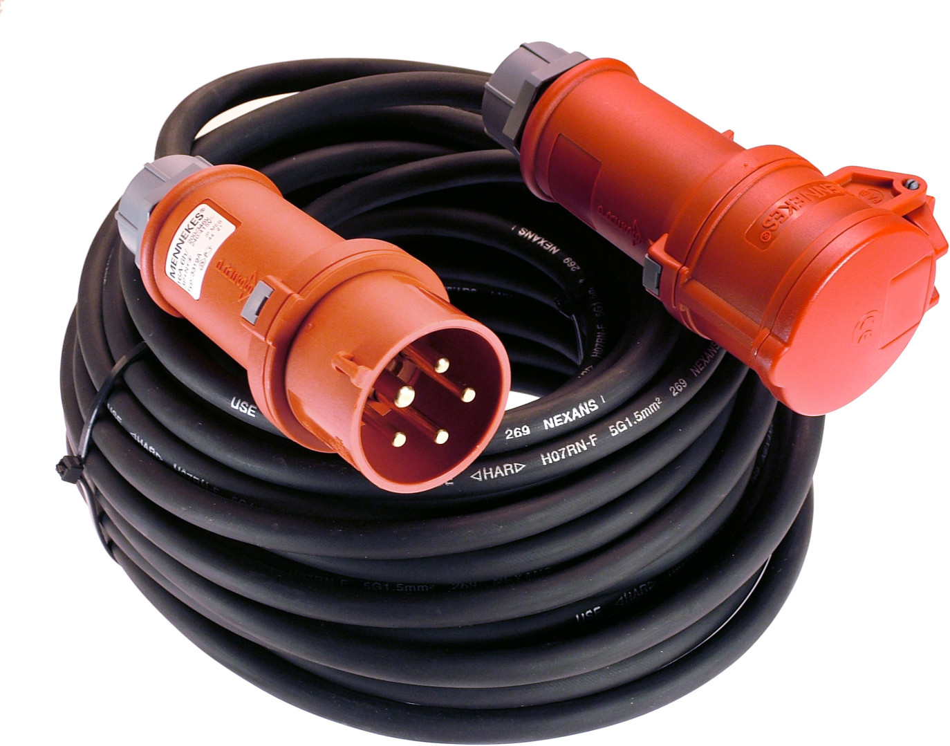 AS Schwabe Rallonge CEE 10 m noir (60517)