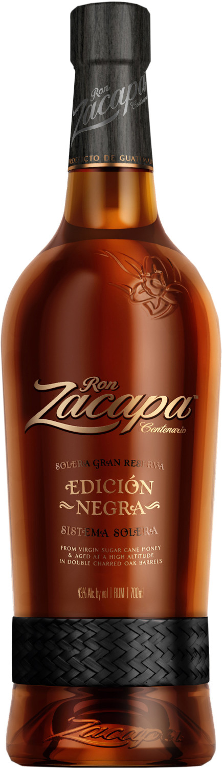 Ron Zacapa Edición Negra 0,7 L 43 %