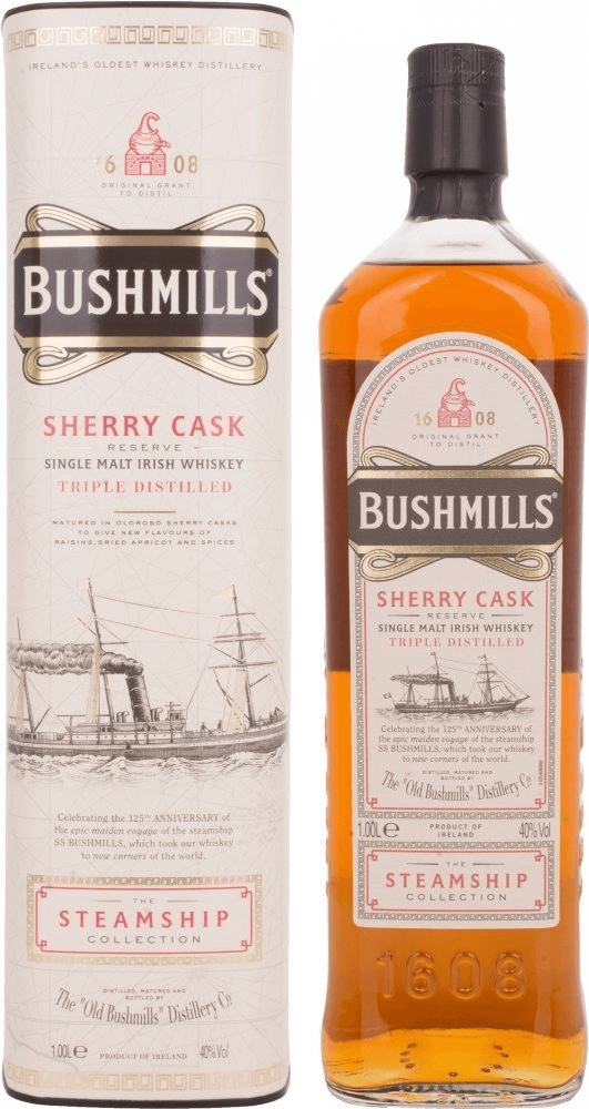 Bushmills Steamship Sherry Cask 1 L 40 %