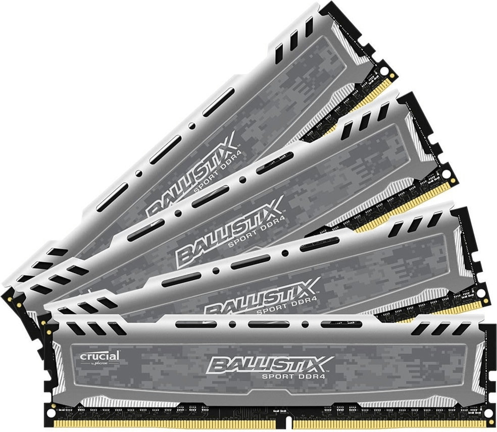 Ballistix TM Sport LT 64Go Kit DDR4-2400 CL16 (BLS4C16G4D240FSB)
