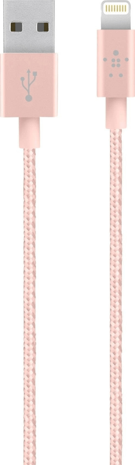 Belkin Mixit Premium Lightning Cable (1,2m) rose gold