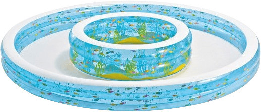Intex Piscine double fontaine 279 x 36 cm