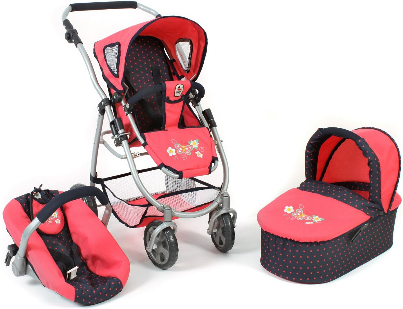 Bayer-Chic Landau 3 en 1 Dots Corallo (67311)