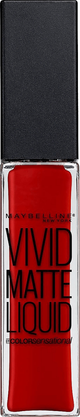 Gemey Maybelline Vivid Matte Liquid 35 Rebel Red