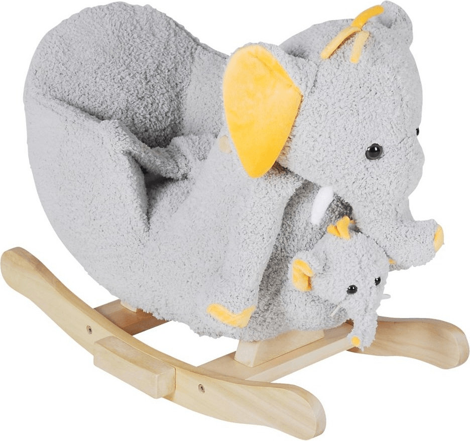 Knorrtoys Animal à bascule éléphant Nele avec marionnette