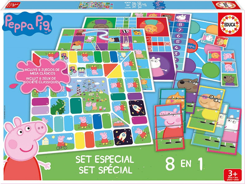 Set spécial 8 en 1 Peppa Pig