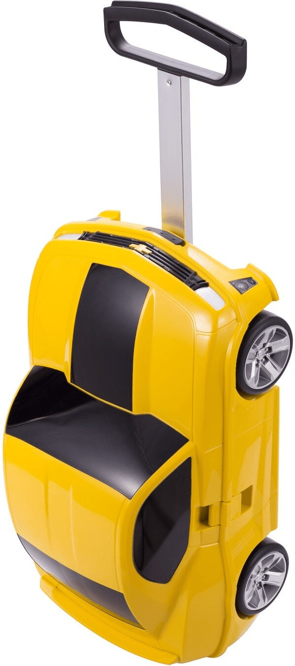 Hauptstadtkoffer For Kids Upright Racing Car 49 cm yellow