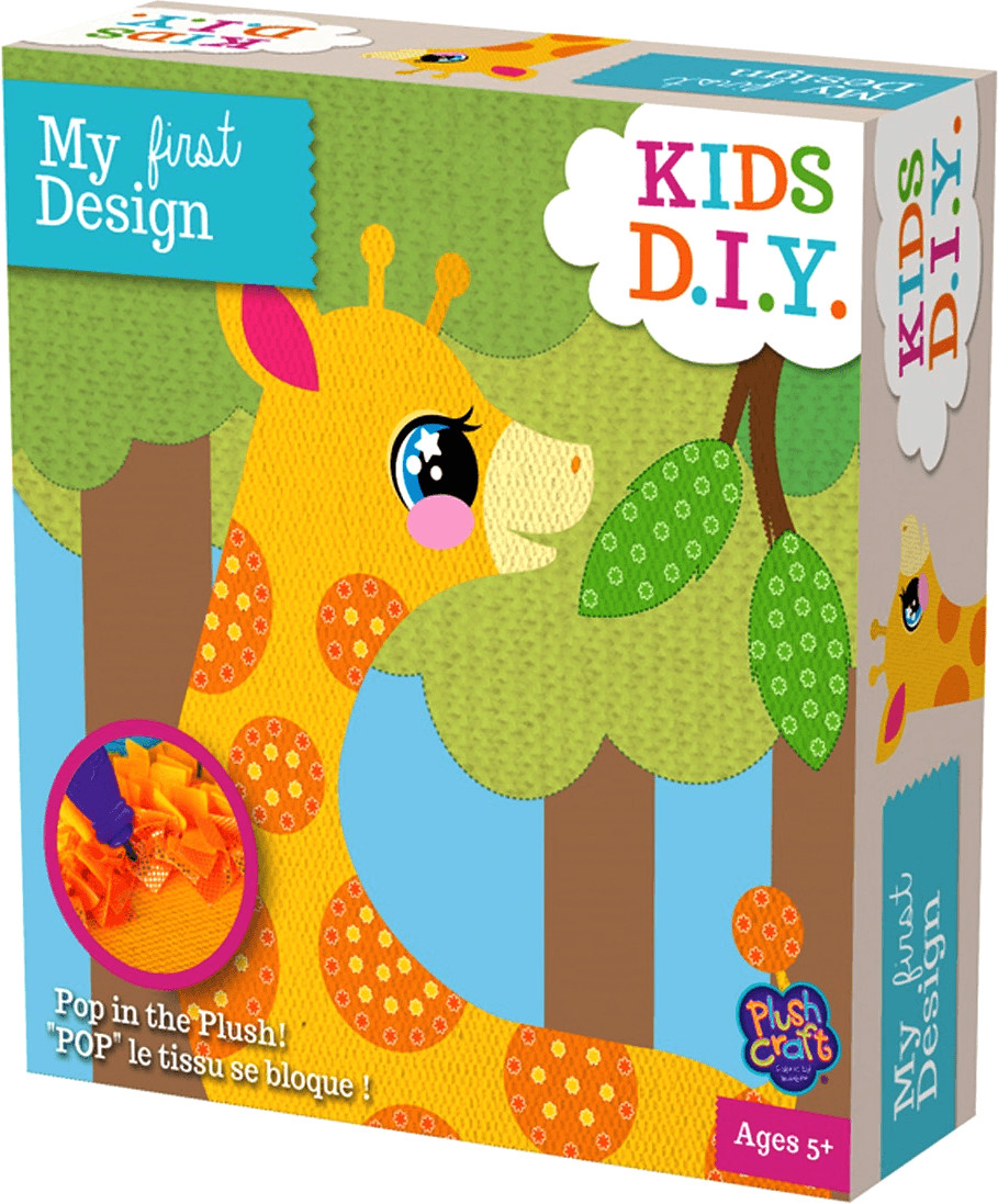 The Orb Factory PlushCraft Tableau girafe
