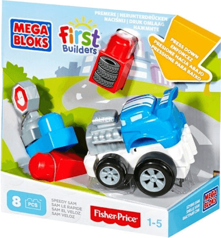 MEGA BLOKS First Builders - Sam le rapide