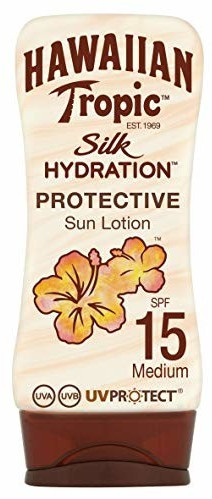 Hawaiian Tropic Silk Hydration Protective Sun Lotion SPF 15 (180ml)