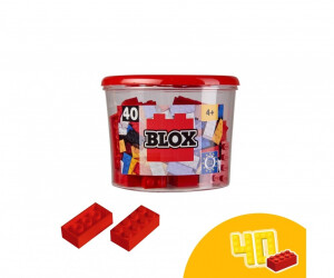 Simba Bausteine Blox 100 weiße 4er Steine in Dose
