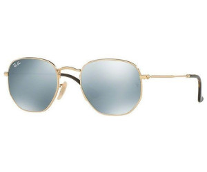Buy Ray-Ban Hexagonal Flat Lenses RB3548N 001/30 (gold/silver flash) from  £76.00 (Today) – Best Deals on