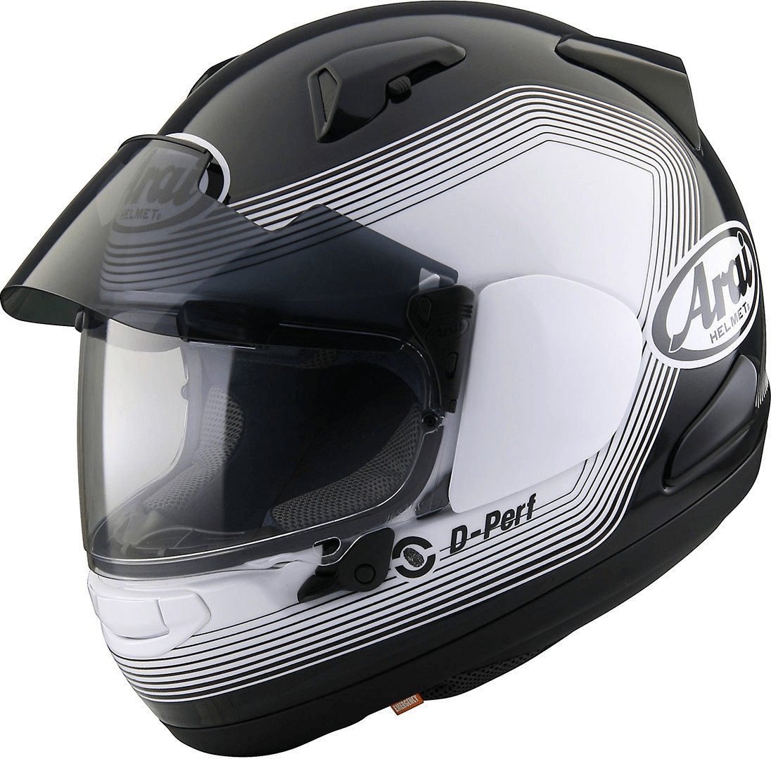 Arai Qv Pro Shade noir/blanc