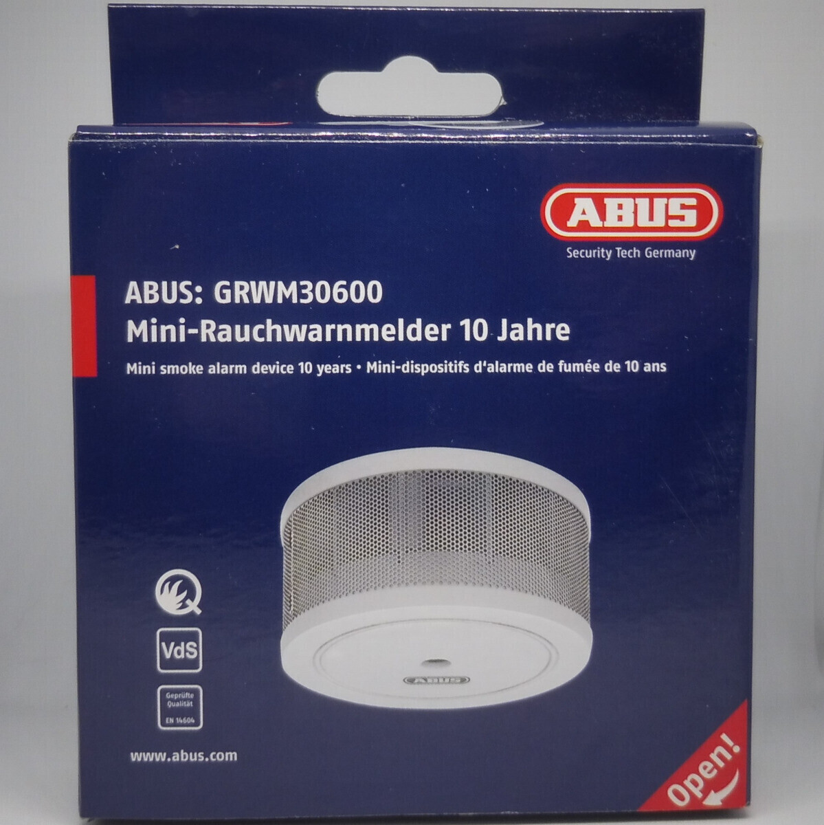 ABUS HSZU10100 Magnetbefestigung für Mini-Rauchwarnmelder GRWM30600