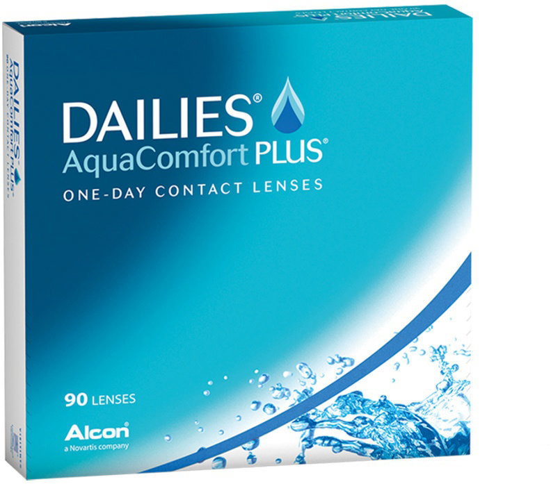 Alcon Dailies AquaComfort PLUS -13.50 (90 lentilles)