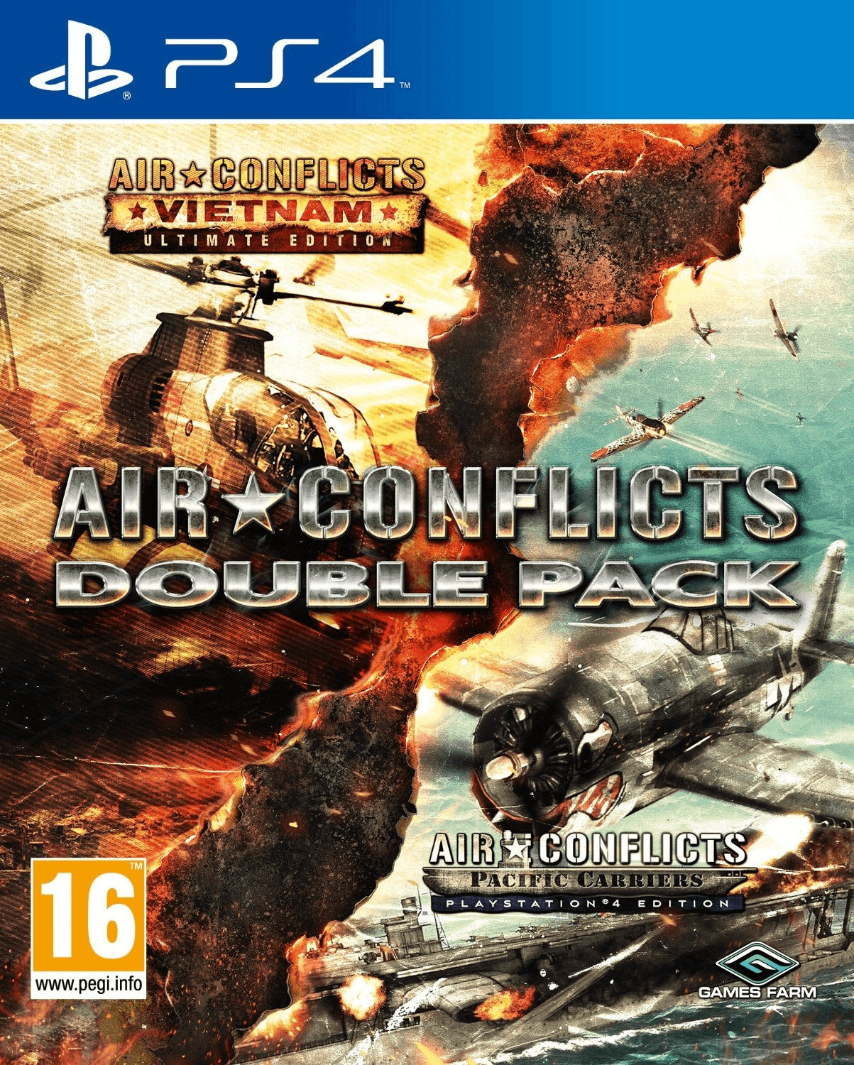 Air Conflicts : Double Pack - Air Conflicts : Vietnam Ultimate Edition + Pacific Carriers (PS4)