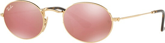 Ray ban oval flat lens on sale