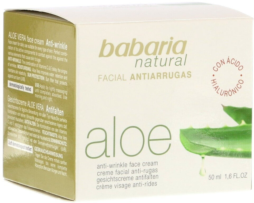 Babaria Babaria Aloe Vera Anti-wrinkle Cream (50ml)