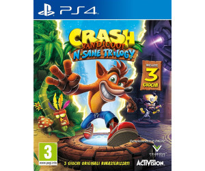 Crash Bandicoot: N. Sane Trilogy (PS4) a € 33,90 (oggi)