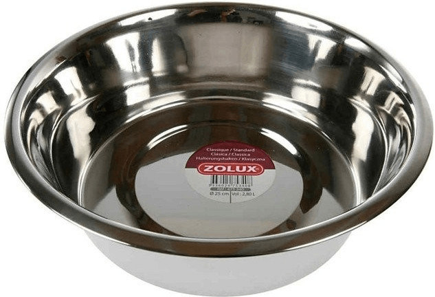 Zolux Gamelle en Inox 6 L 34 cm