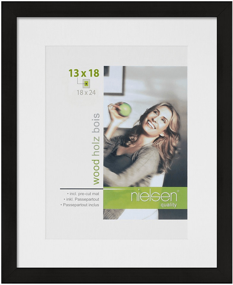 Nielsen Wooden Picture Frame Apollo 18x24 black