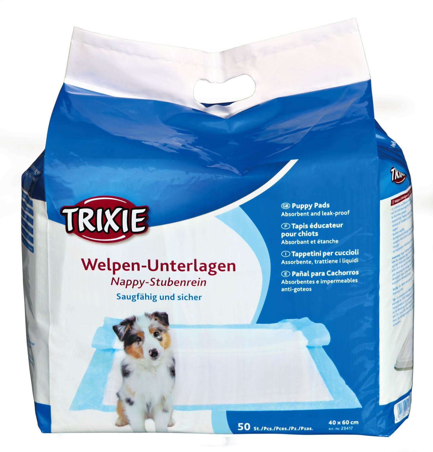 Trixie Tapis éducateur Nappy 50 pièces