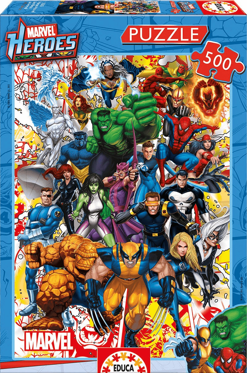 Educa Borrás Marvel Heroes (15560)