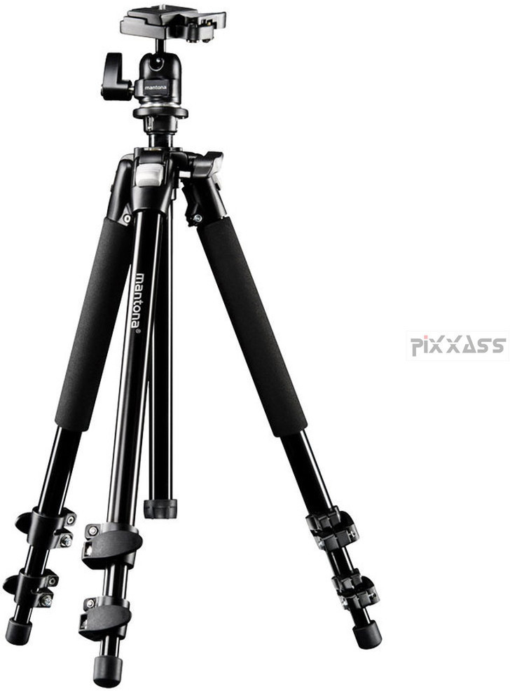 Mantona Trépied Scout avec rotule 142 cm