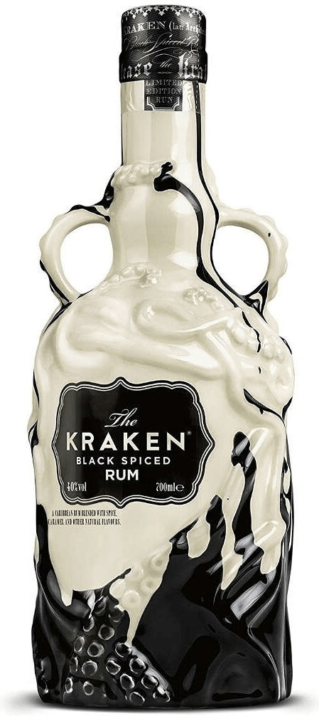 Kraken Black Spiced Ceramic Black & White Edition 0,7l 40%