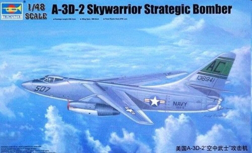 Trumpeter Bombardier Douglas A-3D-2 Skywarrior (02868)