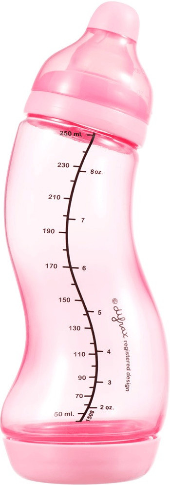 difrax Biberon S rose 250 ml