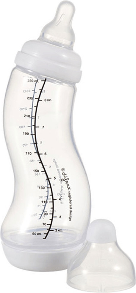 difrax Biberon S (250 ml) blanc