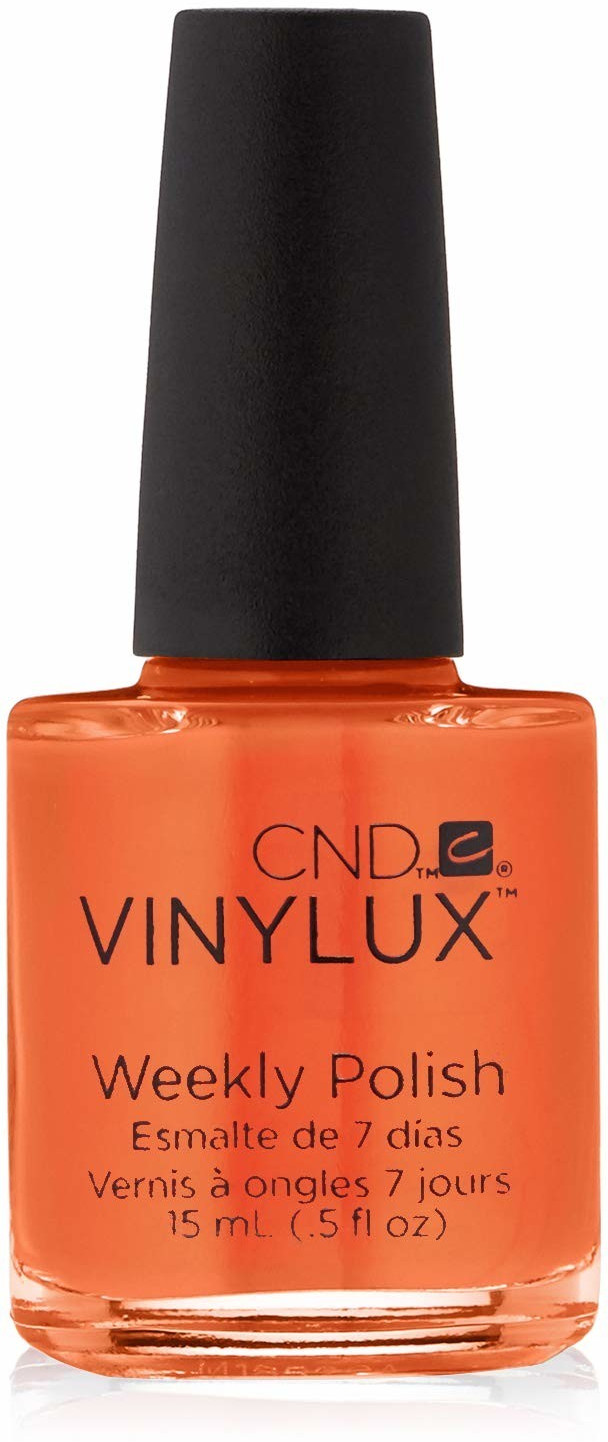 CND Vernis Vinylux Weekly Polish - 112 Electric Orange (15 ml)
