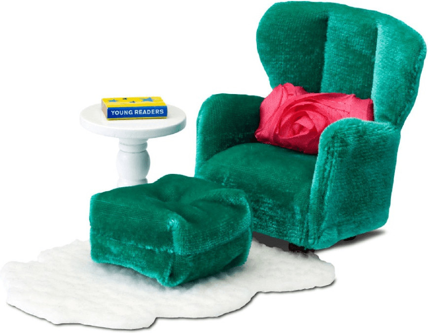 Lundby Fauteuil et pouf