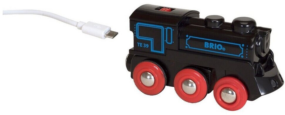 Brio Locomotive rechargeable avec mini câble (33599)