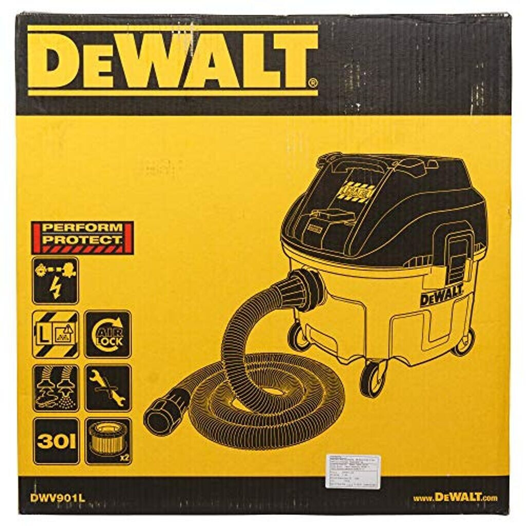 Achat aspirateur chantier DEWALT DWV900L - pas cher