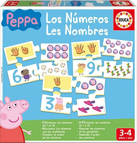 Educa Borrás Peppa Les Nombres