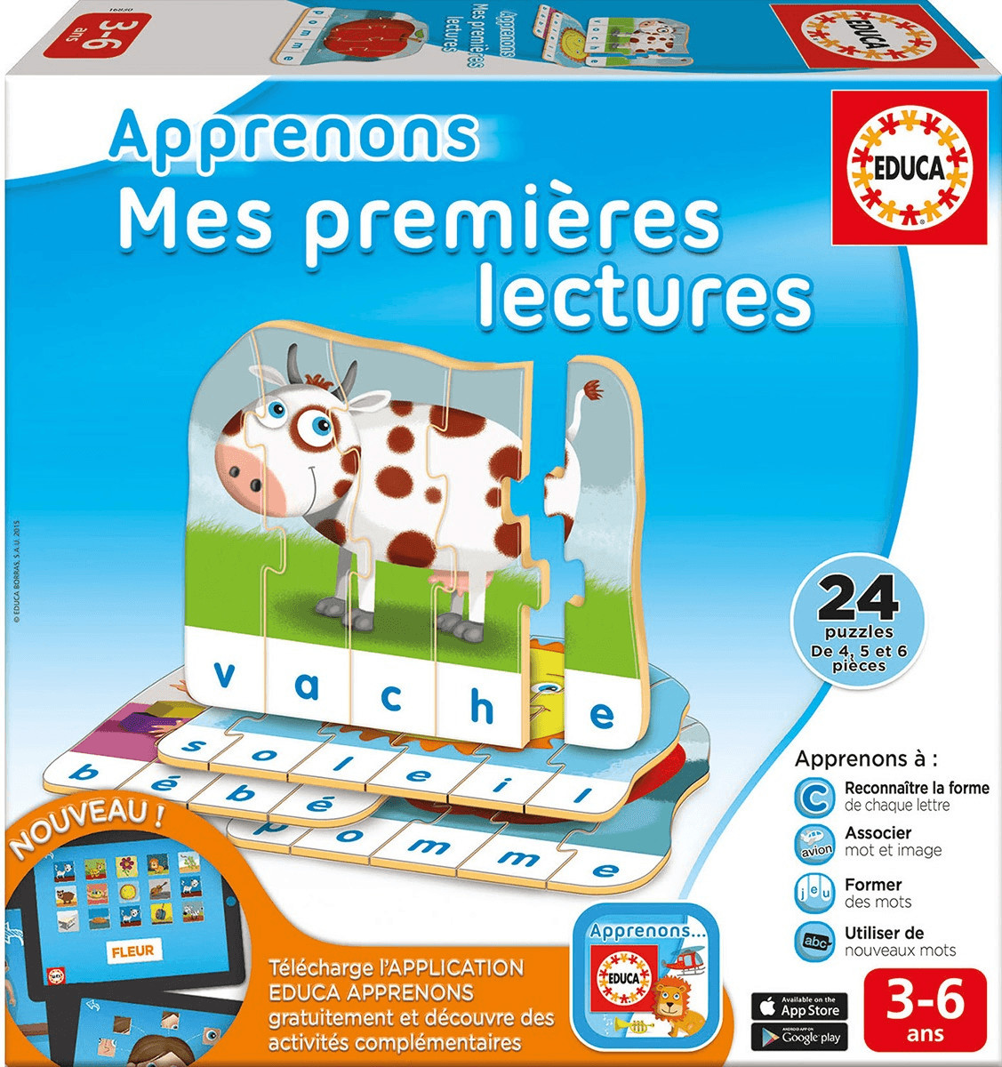 Educa Borrás Apprenons : Mes premières lectures