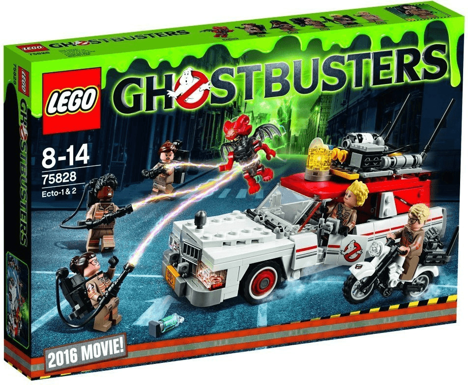 ghostbusters lego ecto 1 light set