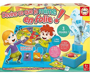 Educa – Devine Ce Que Je Mime – Jeu De Mimes Famille Dès 6 Ans, Rapide Et Rigolo