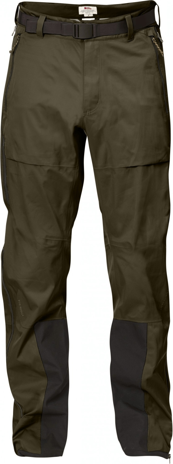 Fjällräven Keb Eco-Shell Trousers Dark Olive