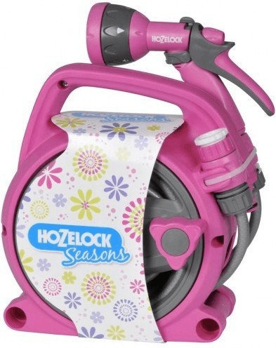 Hozelock Dévidoir Pico Reel 10 m, rose