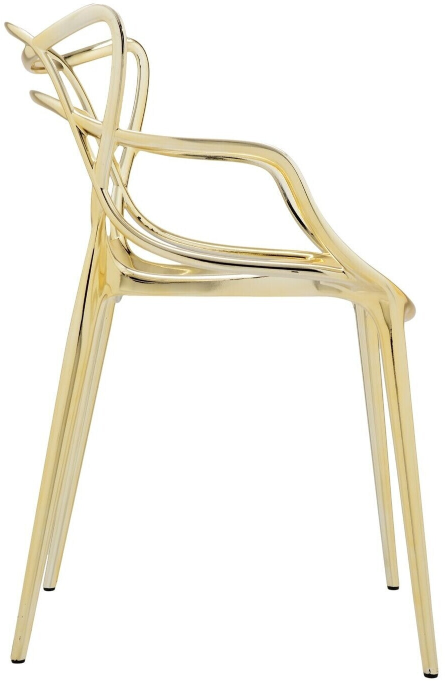 Gold sales ghost chair