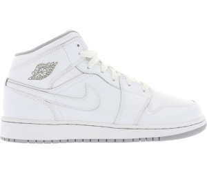 Nike Air Jordan 1 Mid Weiß Nike Air Jordan 1 Mid Weiß