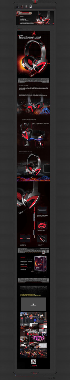 A4Tech Bloody G500