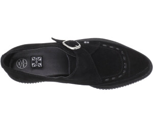 T.U.K. Suede Buckle Pointed Creeper A8139 black au meilleur prix