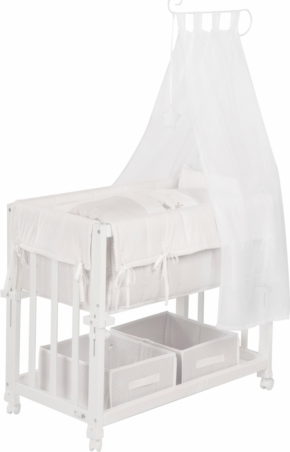 Roba Babysitter 4 in 1 - Fox & Bunny White