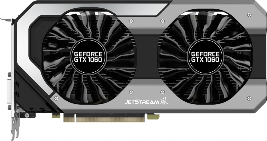 Palit XpertVision GeForce GTX 1060 Super Jetstream 6144 Mo GDDR5