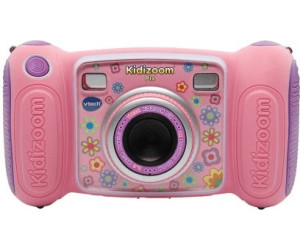 VTech – KidiZoom Pixi, appareil photo enfant rose, jouets